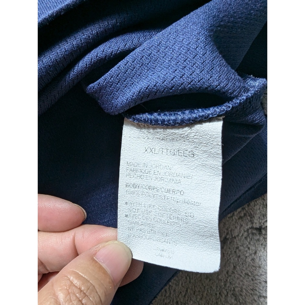 Under Armour Short Sleeve Polo Shirt Men's Size 2XL Blue - Picture 5 of 11
